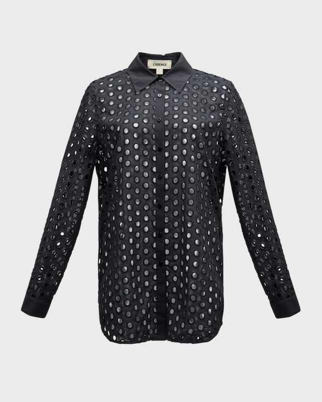 Lindy Eyelet Blouse